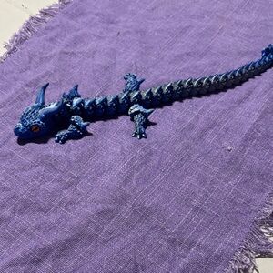 Blue Dragon 3-D fidget Figurine